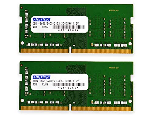 アドテック ADS2133N-4G DDR4-2133 SO-DIMM 4GB Amazon | アドテック ADS2133N-4G DDR4-2133 SO-DIMM 4GB×1枚 6