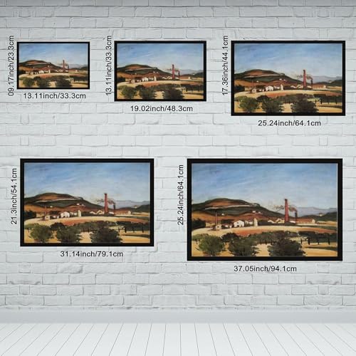 Impression sur toile de qualité musée Paul Cezanne avec cadre en bois durable
