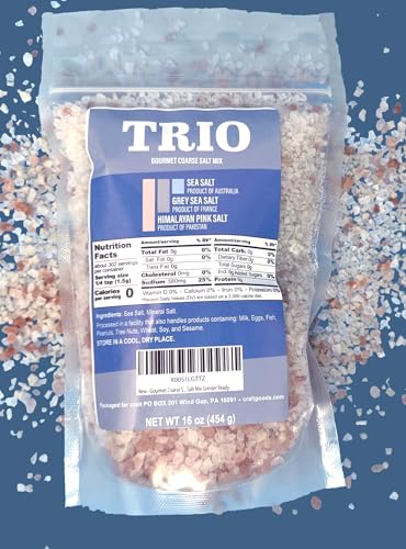Pack variedad gourmet de sal gruesa 16 oz miniatura 3
