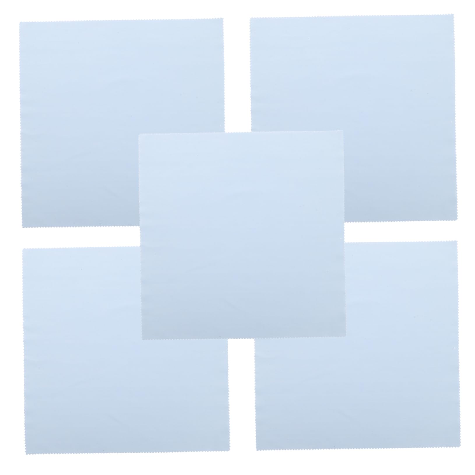 ifundom 5pcs Soft Musical Instrument Cleaning Cloths Polishing Cloth for Guitar Violin Flute Saxophone Trumpet Universal Instrument Care Cloth