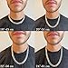 QUADRI 925 Sterling Silver Necklace, Extra Shiny, Cuban Link Chain for Men, 12mm Wide, 20 Inch, Cadena de Plata 925 para Hombre, Made in Italy, Gift Box Included