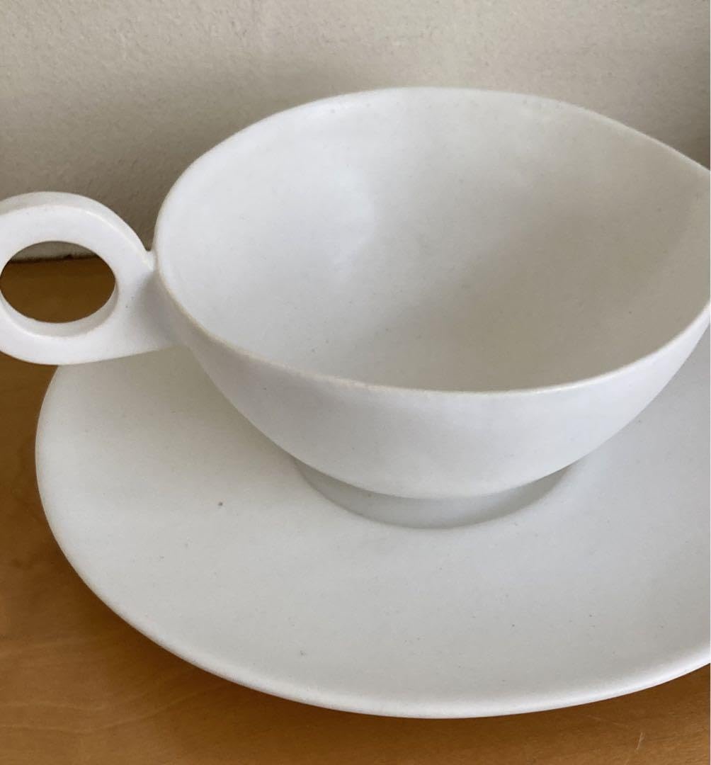 Amazon.co.jp: 安藤雅信さん ティーカップ＆ソーサー 作家物 : ホーム