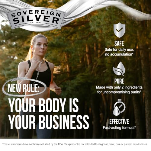 Sovereign Silver Immune Support, Colloidal Silver, 8 fl oz (236 mL) - image 3