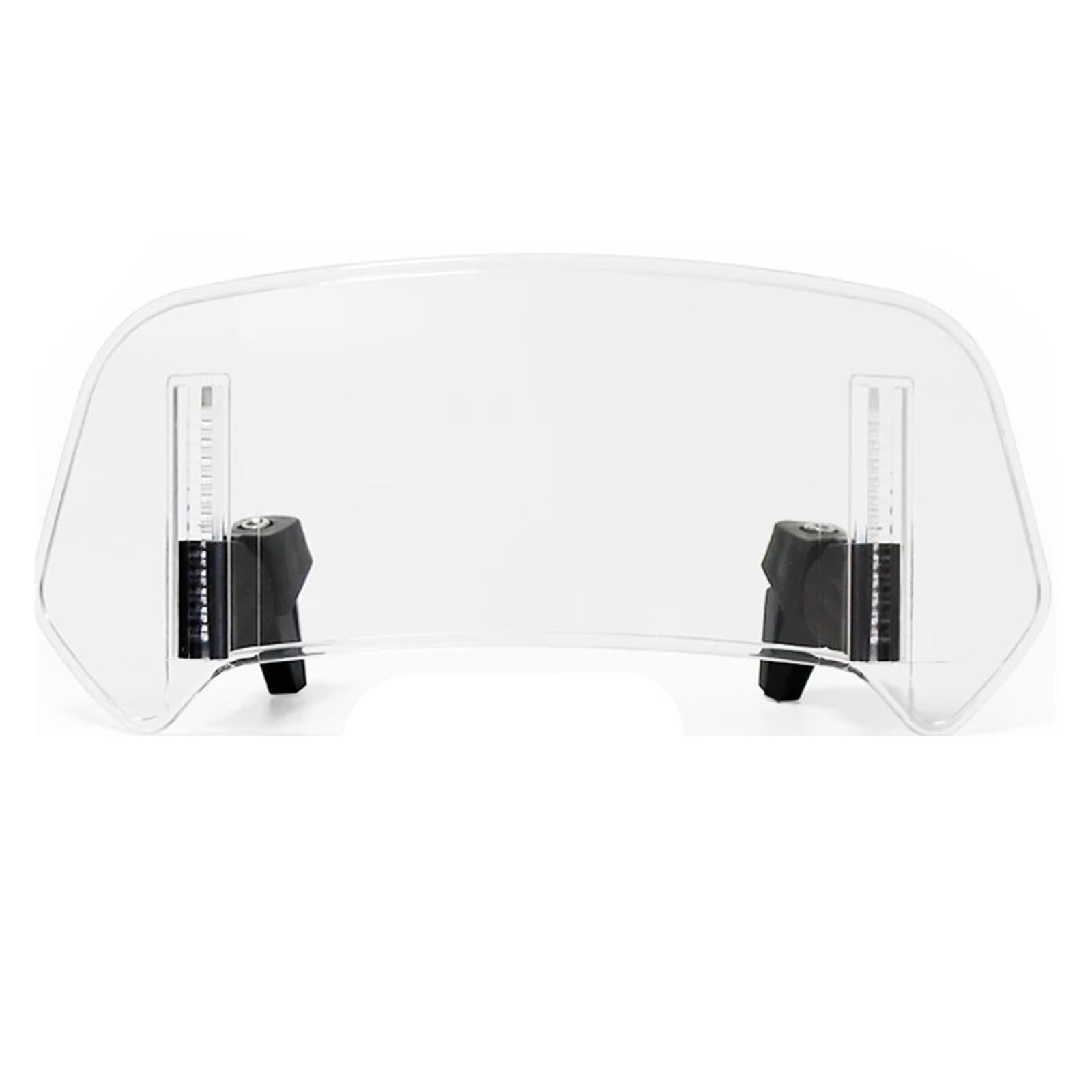 Parabrezza per moto Parabrezza per moto per tutte le parti del motociclo | Trasparente, fumé chiaro, plastica ABS(360cm Clear)