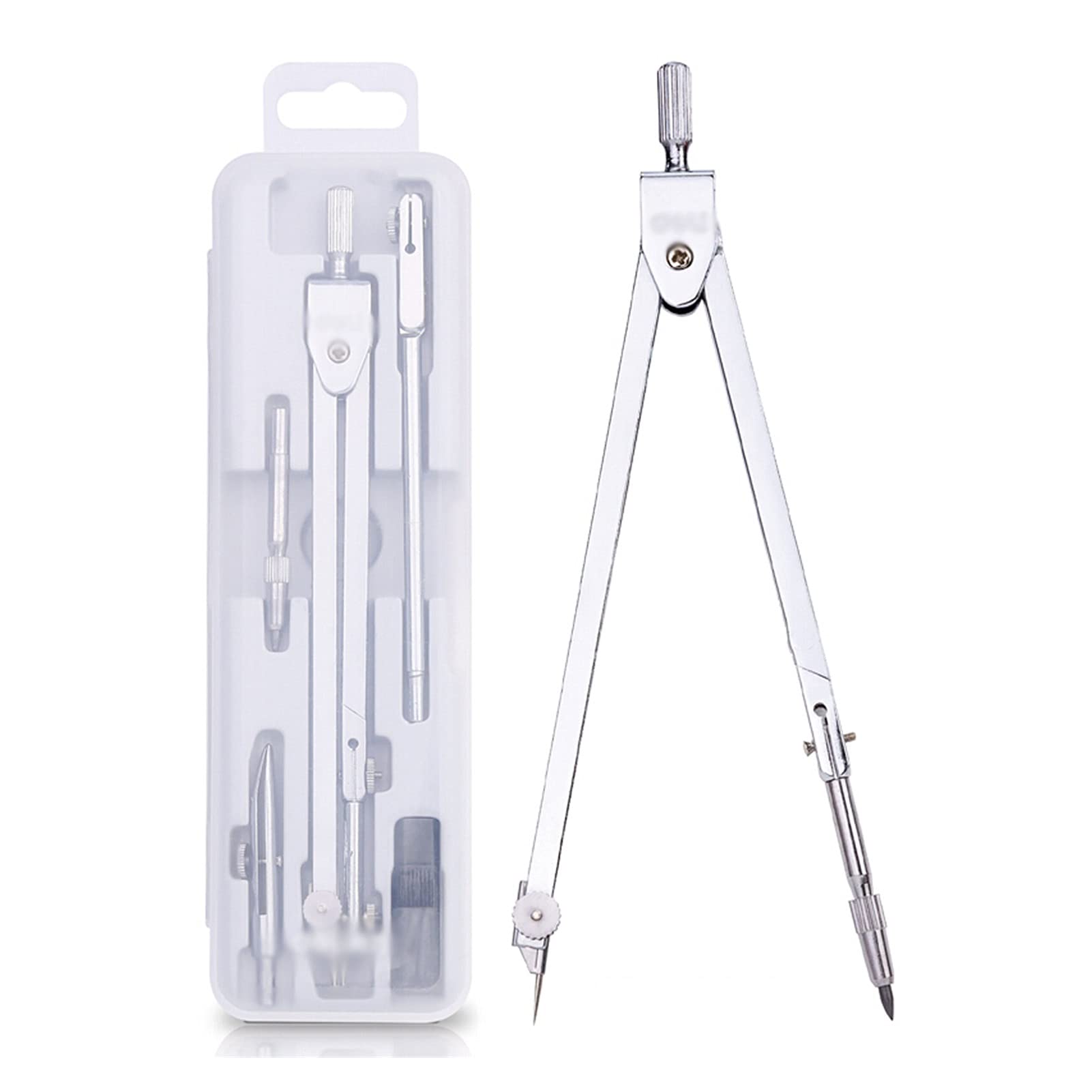 Zirkel Kompass-Set, Kompass Für Geometrie, Mathematik, Geometrie-Kit Zum Zeichnen Und Zeichnen Für Studenten Und Technische Zeichen-Messwerkzeuge,F