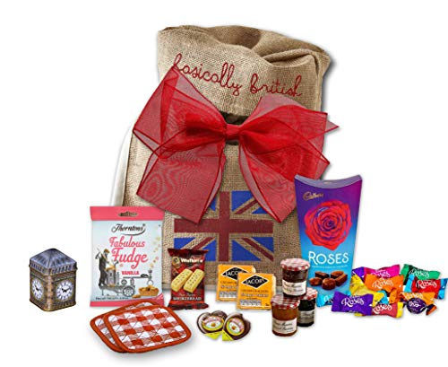 The Great British Tea Hamper | British Tea Gift Set British Gifts | Big Ben New English Tea Tin Coasters in Basically British Gift Bag