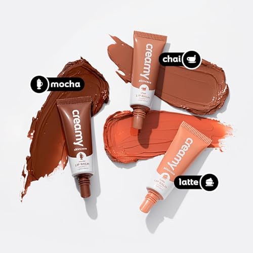 Creamy The Coffee Collection Mocha (10g) - Lip Balm Volumizador, Hidratante, Preenchimento, Confortá