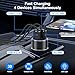 Car Charger for iPhone 17 16 15 Pro Max, Besgoods 4-Port Cigarette Lighter Adapter USB C & USB A Car Phone Charger Fast Charging Voltmeter for Galaxy S25 S24 S23 A15 A54 Android, 6ft USB C to C Cable