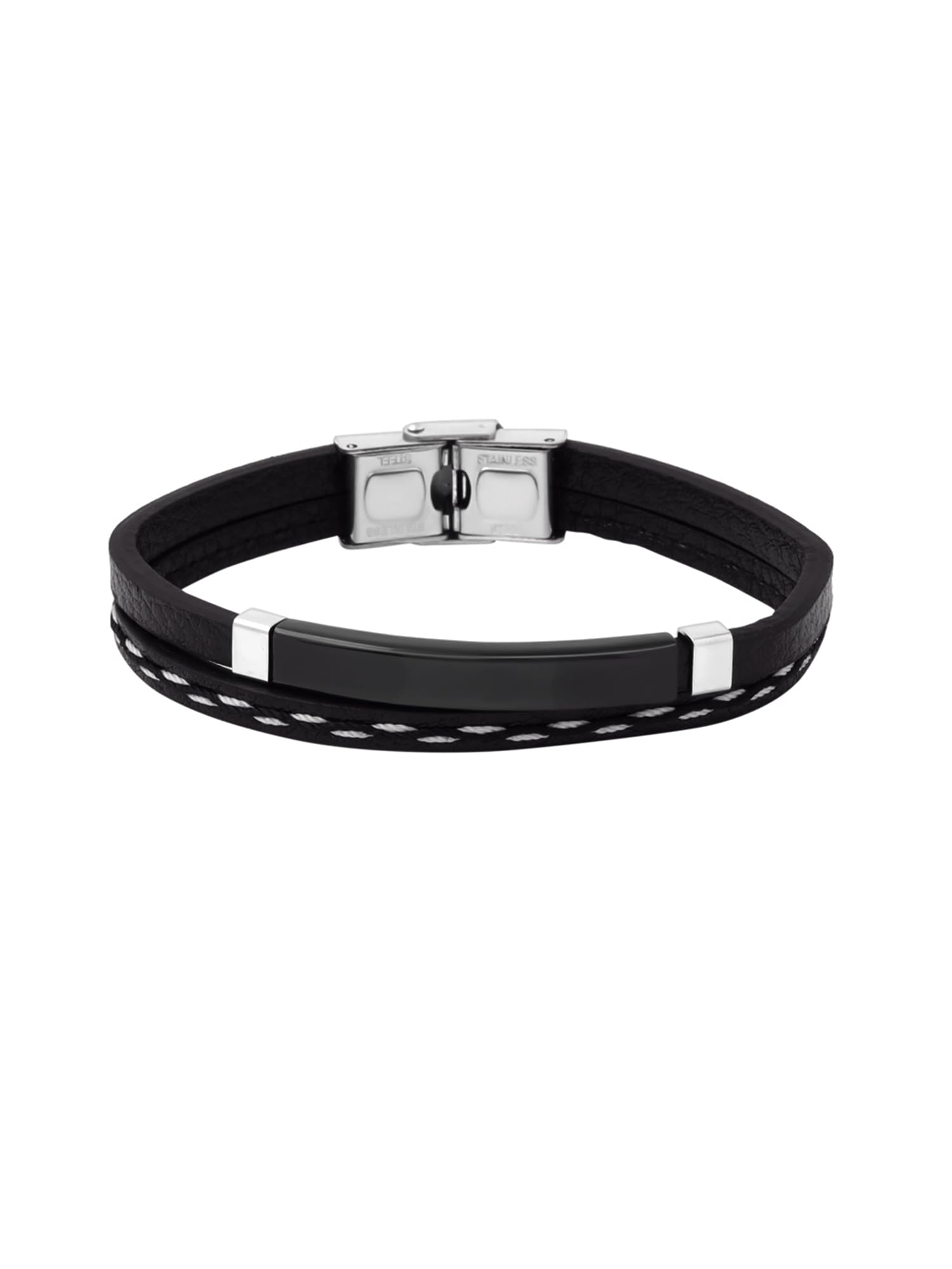 Bracelets for Kids | Leather Bracelet for Girls & Boys | Leather Silicon Wristband for Boys & Girls | Unisex Accessory Jewellery | Birthday Gift