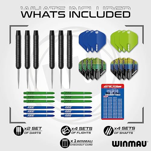 Winmau Darts Cadet Twin Set 19g Premium Steel Tips