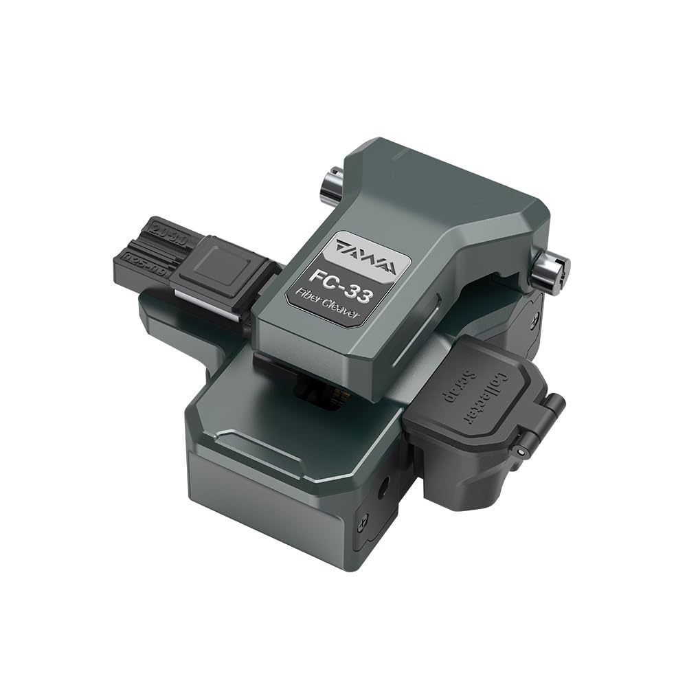 Couperet à fibre optique de haute précision TAWAA FC-33 avec bouton métal