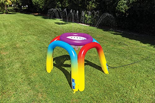 Wow Sports - Giant Jam Sprinkler Game - Inflatable Backyard Water Toy for Kids - Perfect for Parties