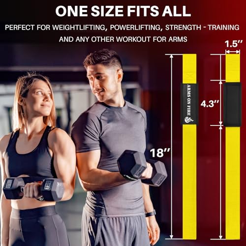 TECEUM Lifting Straps for Weightlifting Gym Strength Training - Wrist Straps with Neoprene Padded Cotton - Men & Women – Ideal for Powerlifting, Bodybuilding & Deadlifts - Image 6