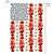 AVOIN colorlife Myosotis Poppy Memorial Day Garden Flag 12x18 Inch Double Sided Outside, Patriotic American Flag Yard Outdoor Decoration