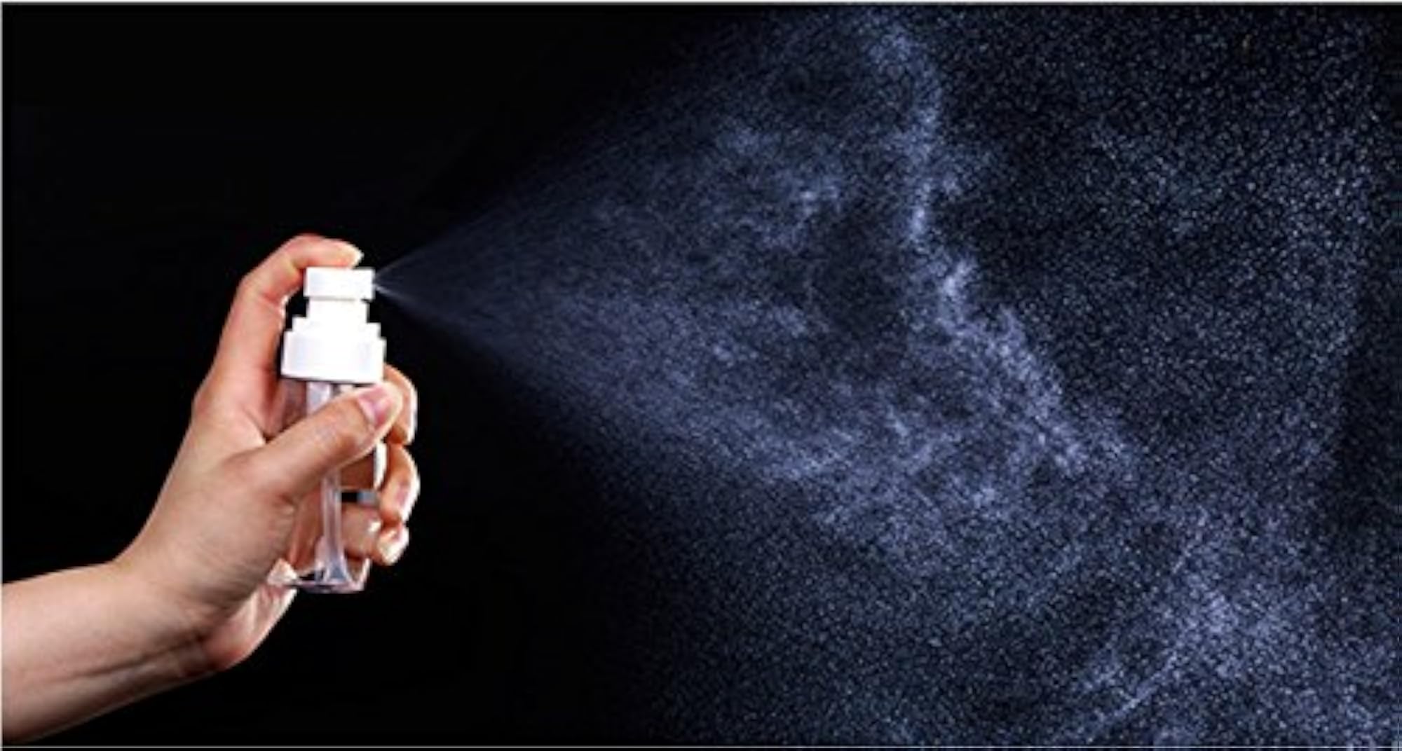Transparent PETG Cosmetic Spray Bottle, 60ml