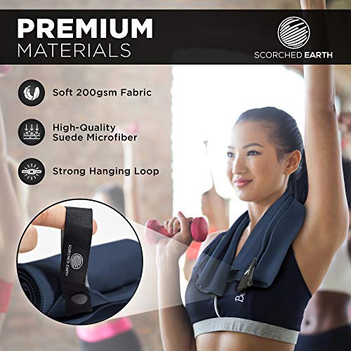 Microfiber-Travel-Sports-Towel-Set-Quick-Dry-Super-Absorbent-Compact-Lightweight-for-Camping-Backpacking-Hiking-Beach-Yoga-Swimming-Includes-2-Sizes-Carrying-Bag-Clip