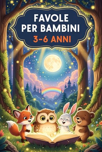 Favole per Bambini 3-6 anni: Storie Originali con Morali ed Illustrazioni
