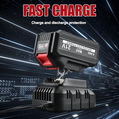 Image of AOBEN 1100N.m Cordless Impact Wrench, 1 /2 inch High Torque Impact Gun, 3-Speed 2500RPM Power Impact Driver for Car RV Tire Lug Nuts, Includes 4.0Ah Battery & Fast Charger, 6 Sockets & Carry Case