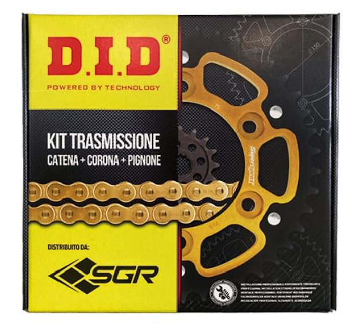 Kit trasmissione DID con rapporti standard per CBR600RR / CBR 600 RR 2007 2008 2009 2010 2011 2012 2013 2014 2015 2016 2017