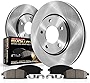 Power Stop KOE8314 Autospecialty Front Replacement Brake Kit-OE Brake Rotors & Ceramic Brake Pads