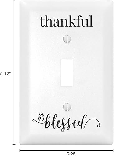 Miniatura 7 de DEXSA Sweet Dreams Let Your Light Shine - Cubierta para interruptor de luz individual  Fabricado en los Estados Unidos
