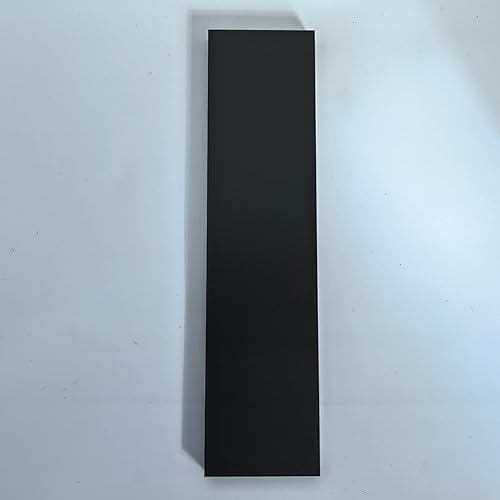 Números de casa grandes de 8 pulgadas, señalización moderna negra para exteriores, estilo ancho y nunca se oxida, letra I