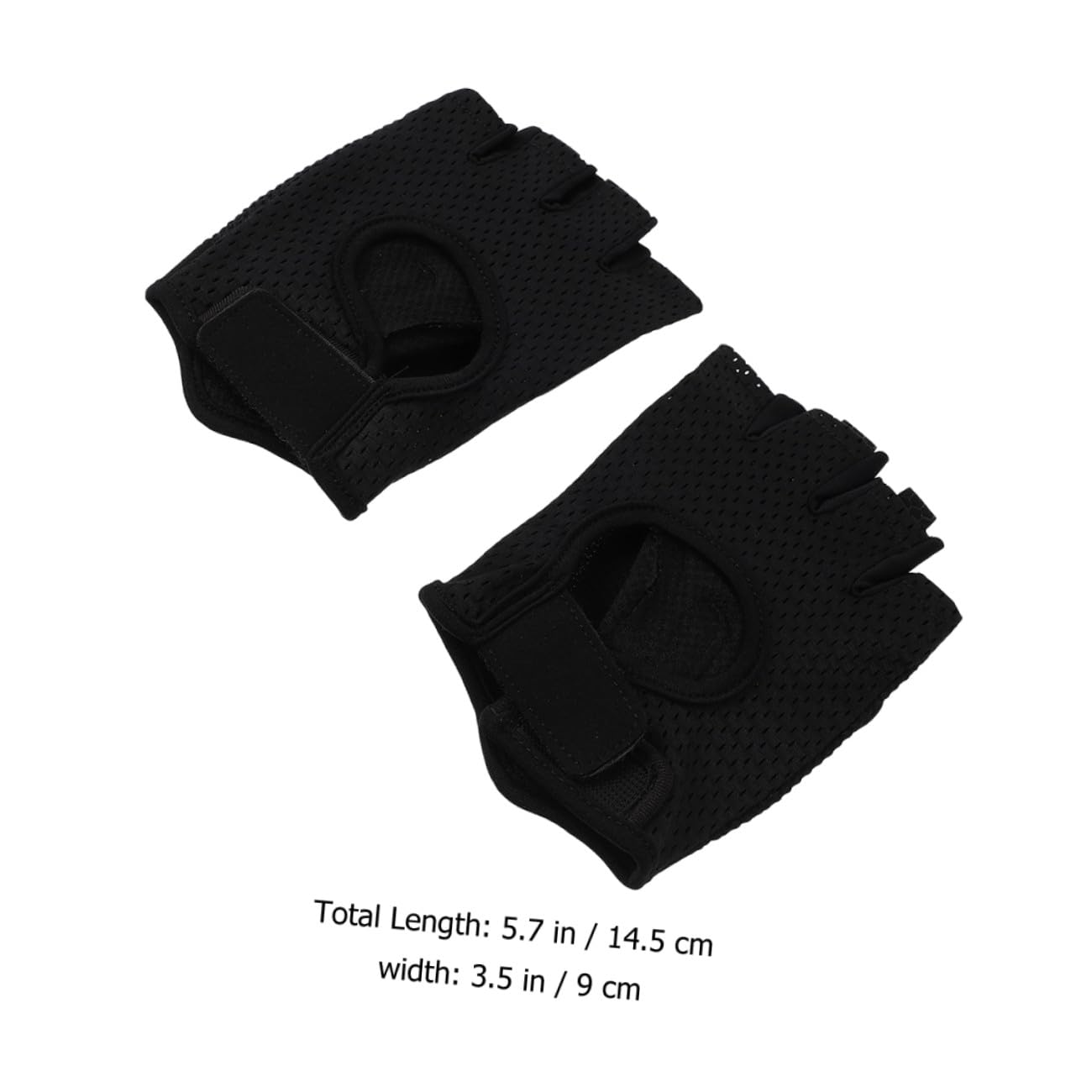 Sosoport 4 Pares de Guantes de Gimnasio de Medio Dedo para Hombre Guantes de Levantamiento de Pesas Transpirables Guantes de Entrenamiento Portátiles Guantes de Ciclismo al Aire