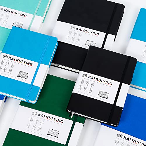 KaiRuiYing-Lined-Journal-Notebook-with-Pen-Holder-320-Pages-Journals-for-Writing-A5-Notebooks-College-Ruled-for-SchoolOffice-PU-Leather-Journal-for-MenWomen-100-Gsm-Paper-Thick-Journal