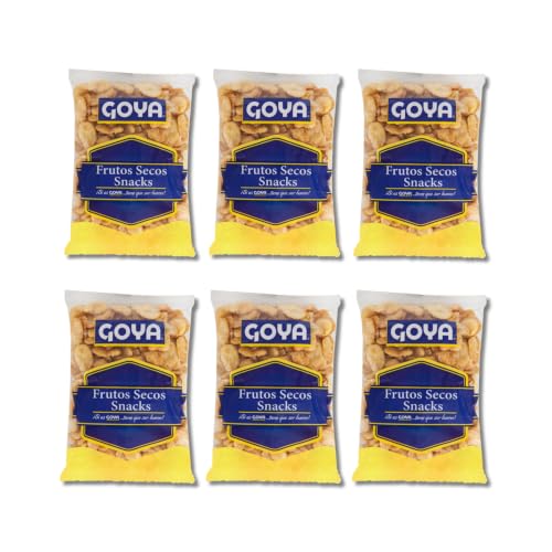 Habas Fritas - Frutos Secos Crujiente - Pack de 6 Bolsas de 145g - Selección de Frutos Secos y Legumbres para Picoteo, Aperitivos y Reuniones - Snack Tradicional y Sabroso - nexu