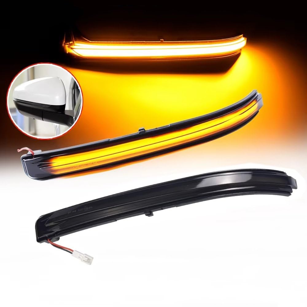 Lusterko wsteczne LED dynamiczne kierunkowskazy do Citroen C5 Aircross 2017-2021