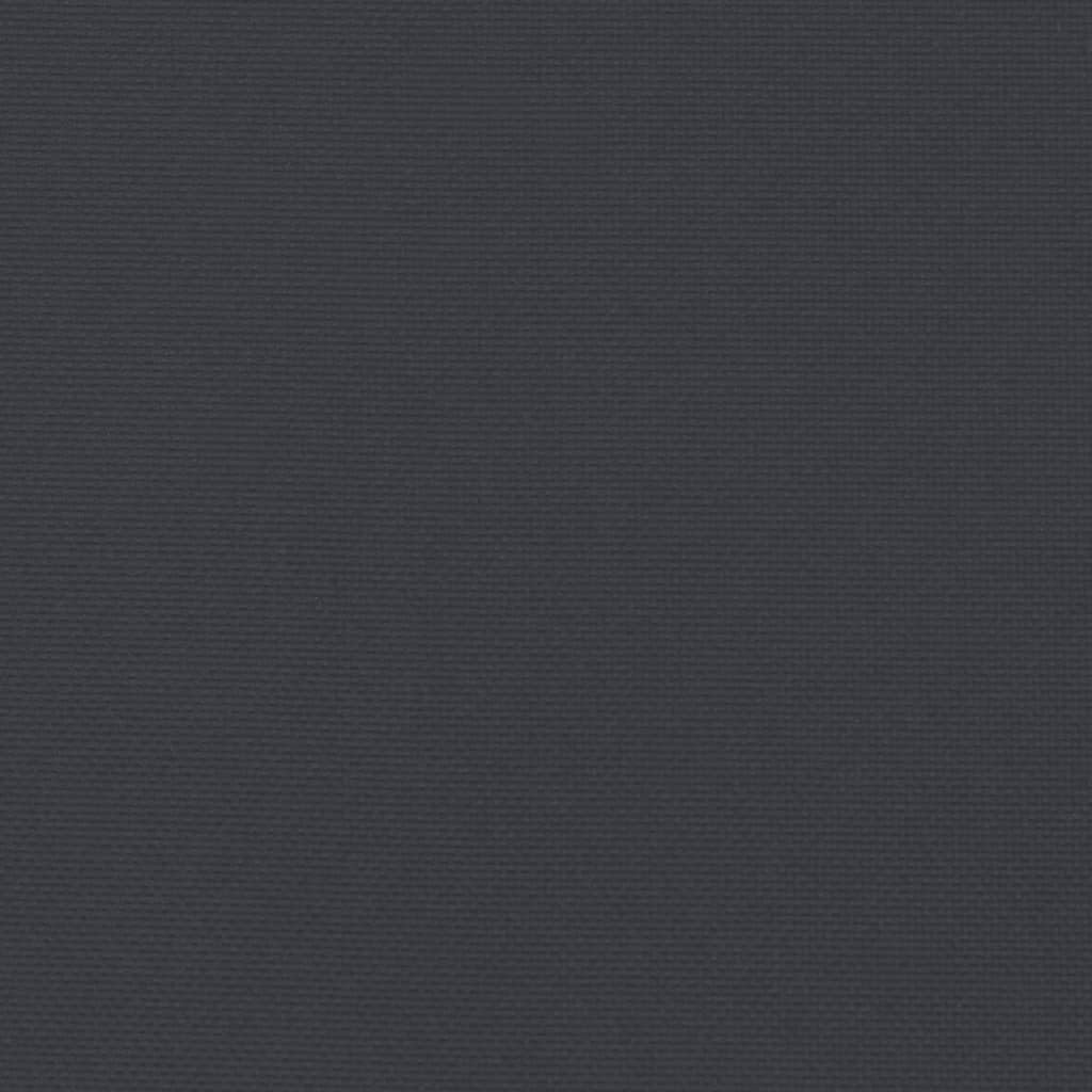 vidaXL Cuscino per Panca Nero 180x50x7 cm in Tessuto Oxford