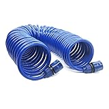 waschmaschine zulaufschlauch reinigen Coil-Speicher, so dass es zurückzieht, ohne Kabelgewirr oder Knicken