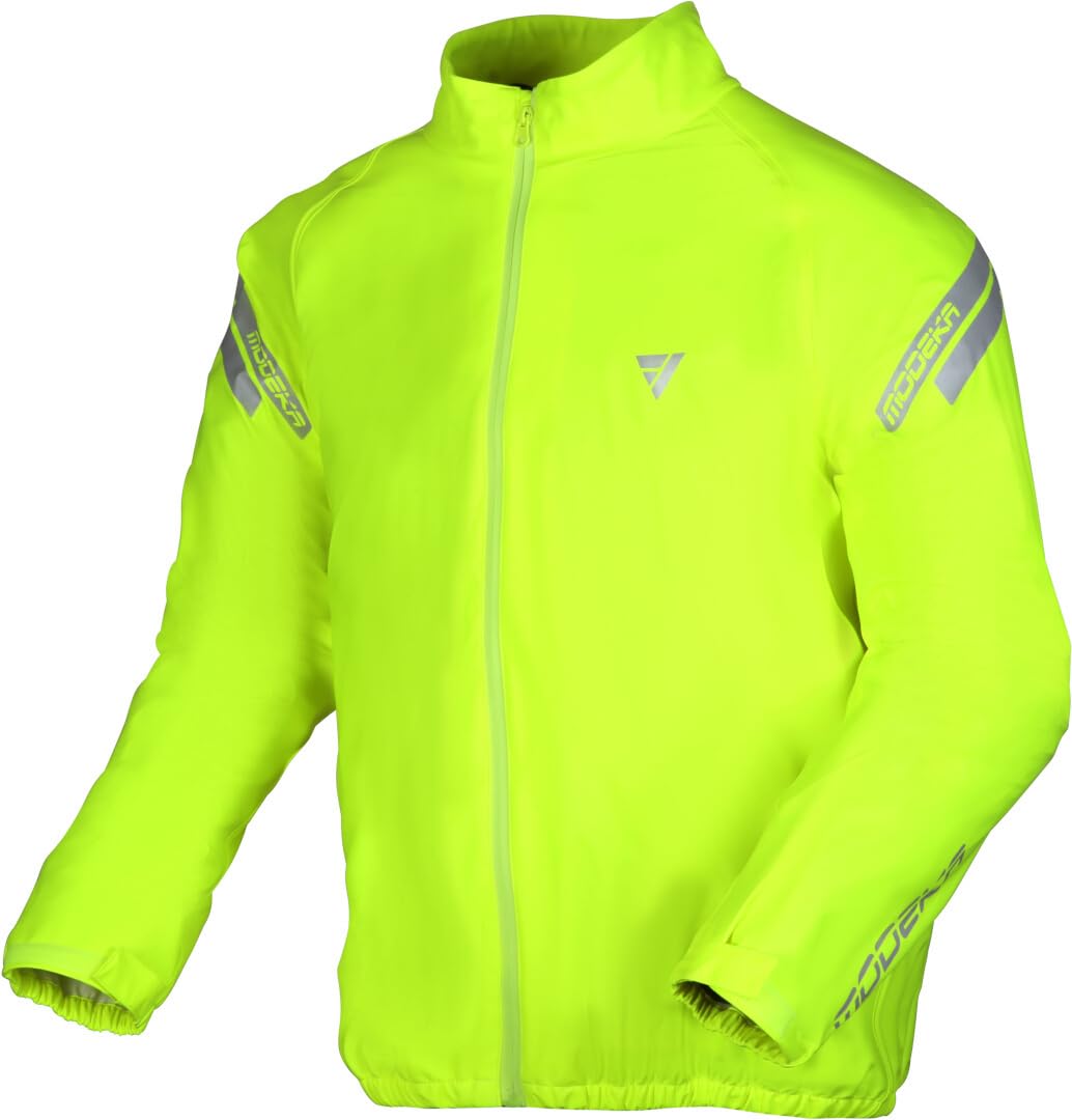 Modeka Flex Dry Motorrad Regenjacke, neon-gelb, L