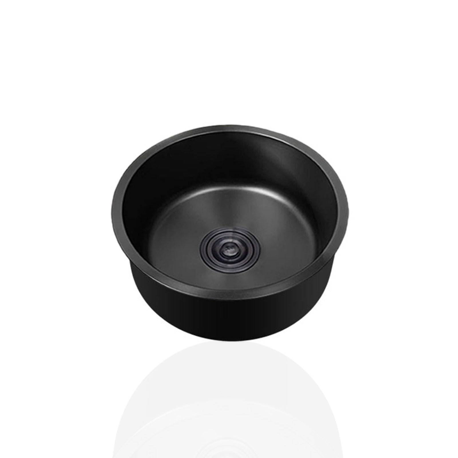 Lavabo cuisine rond petit évier noir évier de cuisine inox