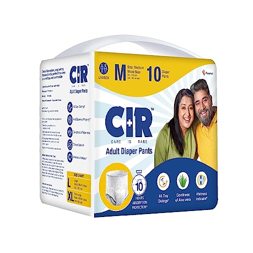 CIR Adult Diaper Pants Style | Adult Diaper Medium Size (M)|Waist...