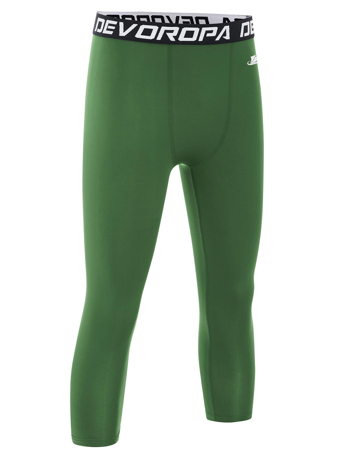 DEVOROPA Boys Leggings Youth Compression Pants Sports Tights Basketball Football Baseball Soccer Baselayer Slim/Regular/Husky