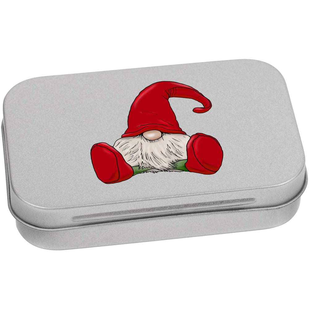 Azeeda 95mm 'Sitting Gonk' Metal Hinged Tin/Storage Box (TT00159075)