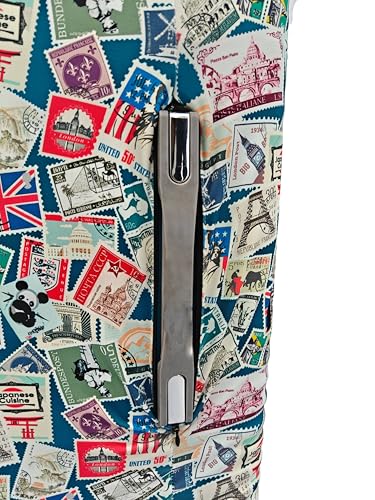 Image of Printed Travel Luggage Cover for Suitcase - Stretchable & Scratchproof Trolley Bag Protector