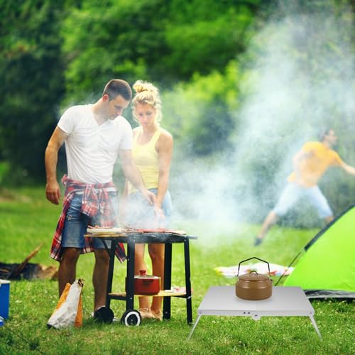 Table pliante camping portable alu mini table extérieur pique-nique