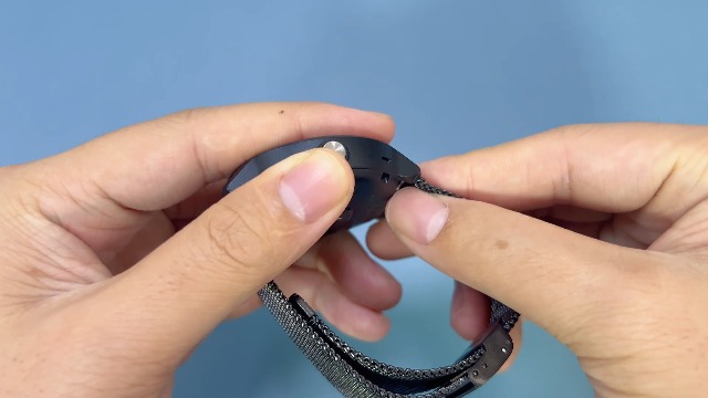 Correa metálica ajustable para reloj TenCloud S5 miniatura 6