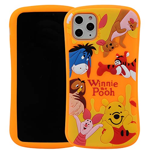 Phenix Color Cartoon Case for iPhone 11 6.1" 2019, Cartoon 3D Cute Soft Silicone Rubber Protective Gel Back Cover,Animated for Kids Girls (Winnie, iPhone 11 6.1")