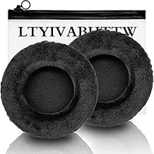 Replacement Ear Pads Compatible with DT770, DT880, DT990, DT 770 PRO, DT 880 PRO, DT 990 PRO Headphones Black