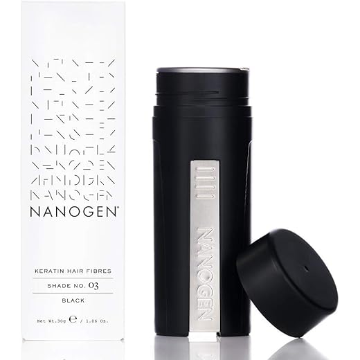Nanogen Hair Thickening Fibers 30 gm (Black)