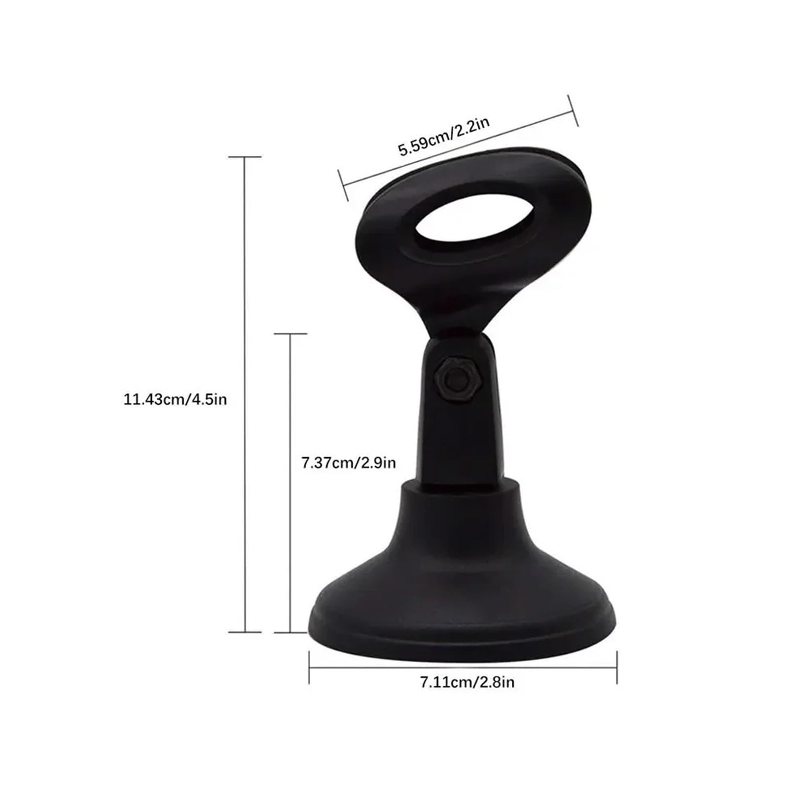 Soporte Desmontable For Micrófono De Escritorio Con Base De Disco