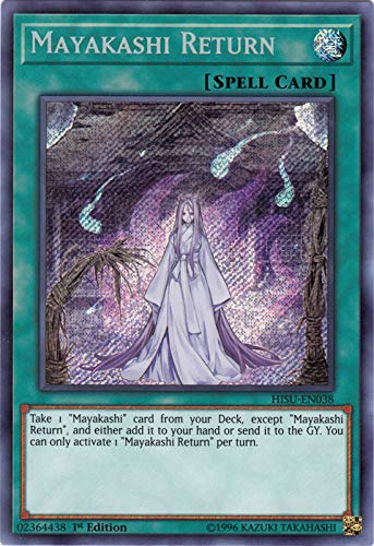Amazon.com: Yu-Gi-Oh! - Mayakashi Return - HISU-EN038 - Hidden Summoners -  1st Edition