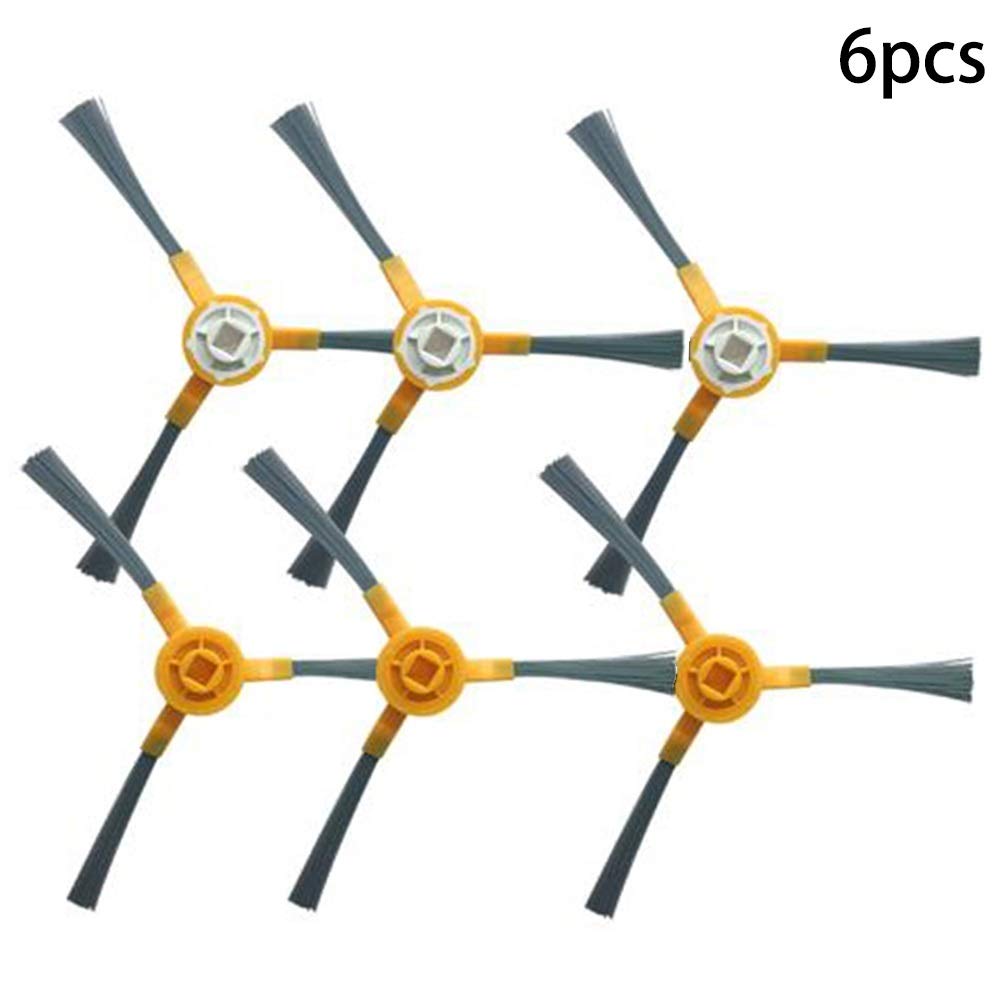 Generic Accessories 6pcs Spazzole Laterali Kit Kit Mop Panno Filtro Spon Adatta per IKOHS Netbot S15 Robot Aspirapolvere Potto Accessorio Casa Pulizia Polvere Pulire la Polvere (Color : C