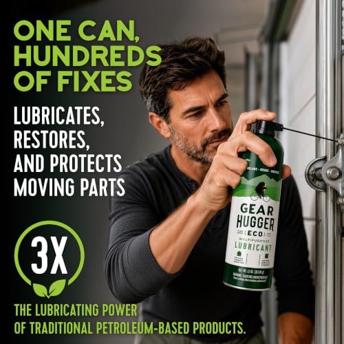 Image of Gear Hugger Multipurpose Lubricant Spray, Plant-Based (11oz, Pack of 1)