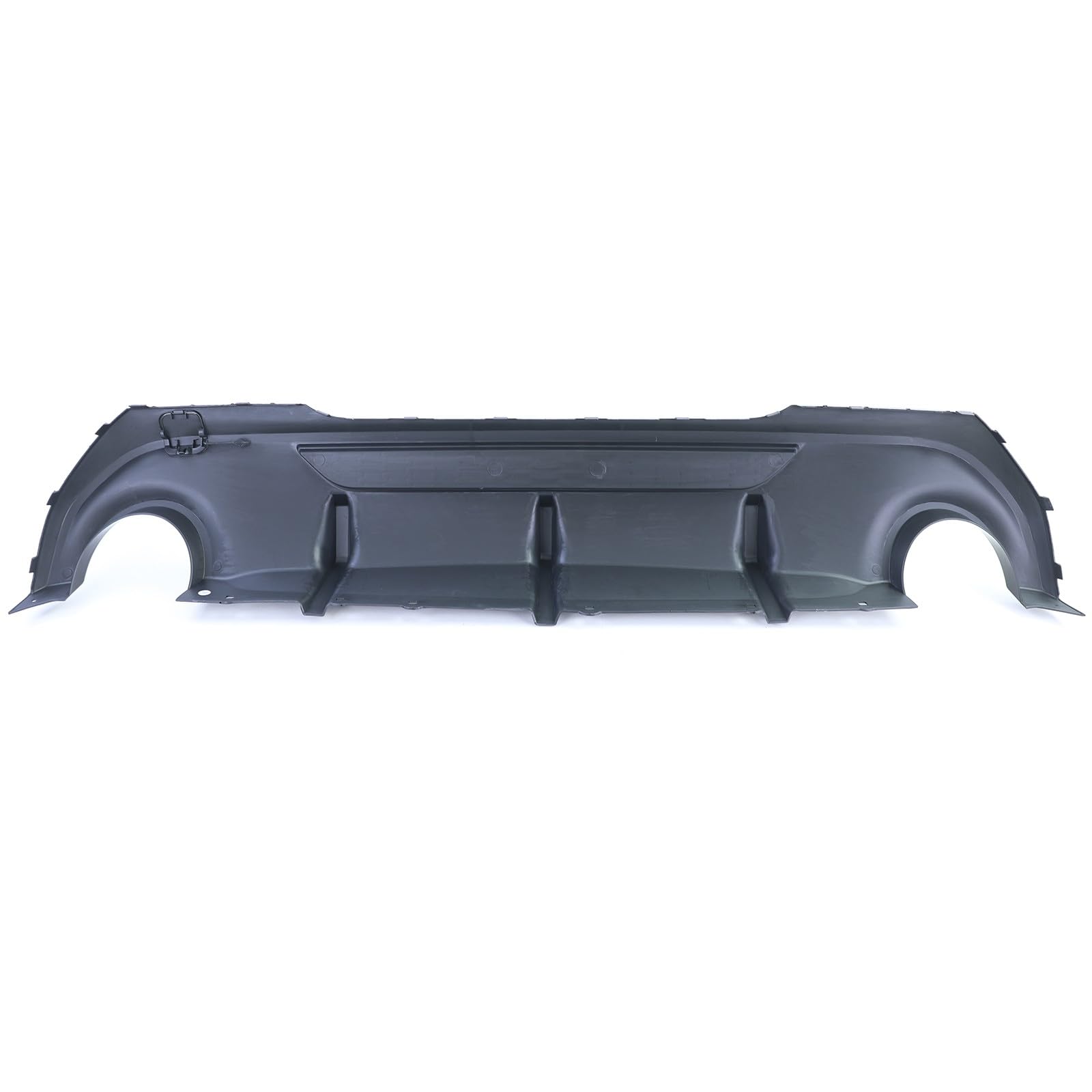 europetuning - DIFFUSEUR Sport Noir Brillant Double Sorties Compatible BMW Serie 1 F40 118d 120d 128ti (05921)