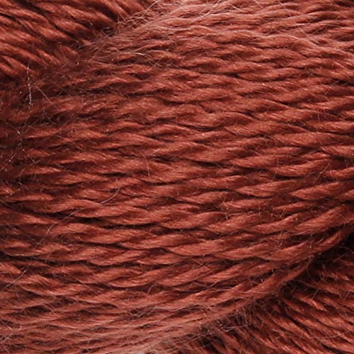 Amano Pacha, Farbe:1204 - Terracotta, Seide/Mohair/Schurwolle Mischung, 50g Wolle als Strang, Lauflänge ca.138 m, Nadeln 4, Wolle zum Stricken und Häkeln Cover