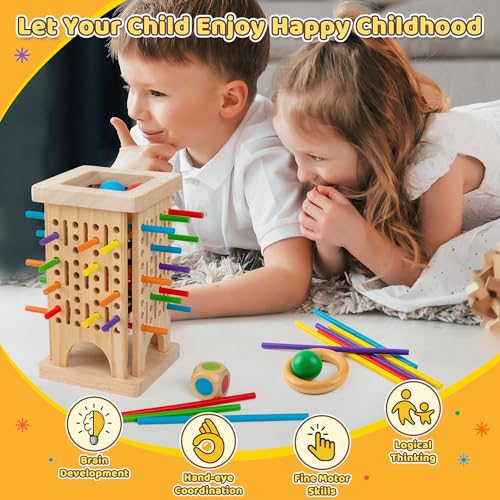 Juego Montessori de Madera para Niños 3-6 Años miniatura 4